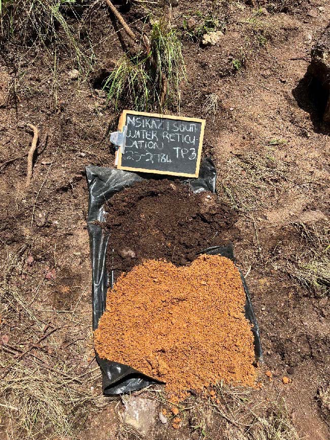 Ntsikazi South water reticulation sampling