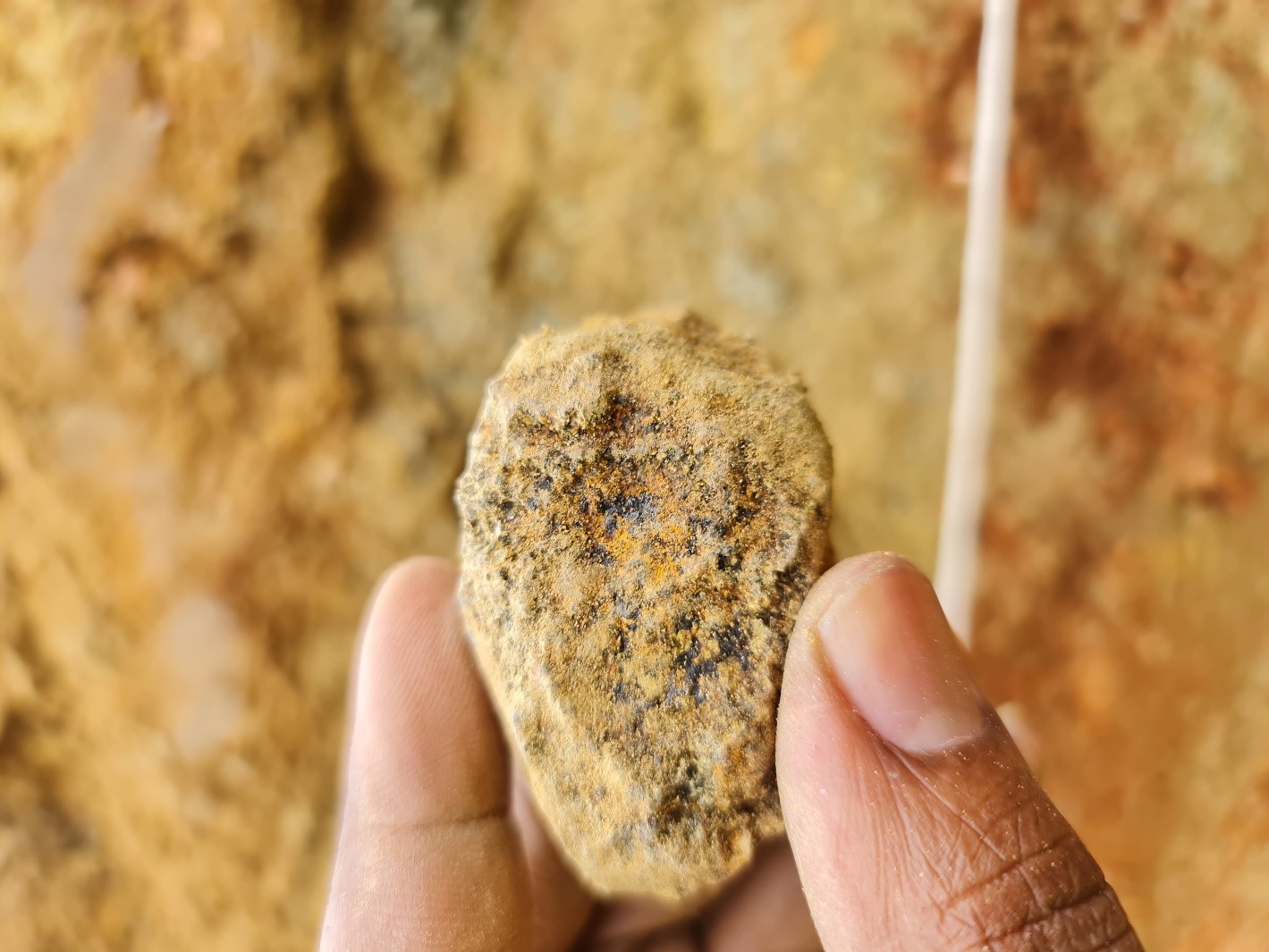 Soils and gravels sampling